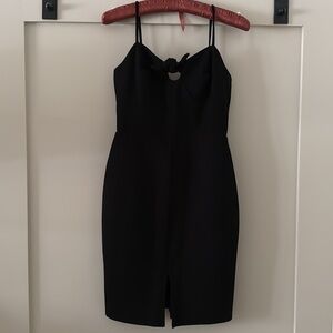 NWT Elegant Black Sleeveless Dress